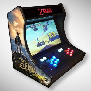 Ici une personnalisation d'un bartop avec ZELDA